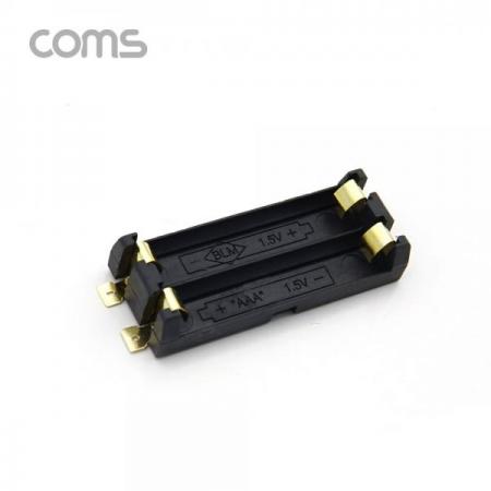 디바이스마트,전원/파워/배터리 > 배터리/배터리홀더 > 배터리홀더 Holder > AA용 홀더,Coms,건전지 홀더/배터리 홀더, AAA x 2ea, 55mm / 제작용 [BB512],건전지 홀더/배터리 홀더/ AAA x 2ea/ 55mm / 제작용