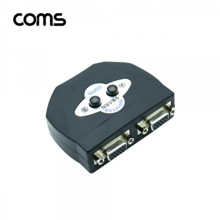 디바이스마트,컴퓨터/모바일/가전 > 네트워크/케이블/컨버터/IOT > KVM스위치/분배기/선택기 > 모니터 선택/분배/확장기,Coms,모니터 선택기 2:1 (switch MM21) [LC025],모니터 선택기 2:1 (switch MM21)