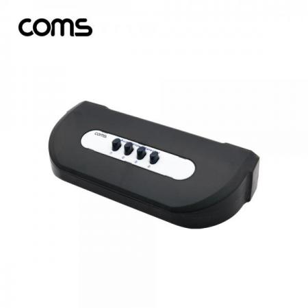 디바이스마트,컴퓨터/모바일/가전 > 네트워크/케이블/컨버터/IOT > KVM스위치/분배기/선택기 > 기타 선택기/분배기,Coms,AV 수동 선택기 4:1 (3RCA 용) [LC510],AV 수동 선택기 4:1 (3RCA 용)