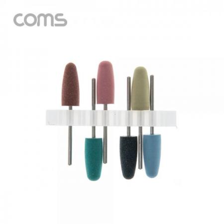 디바이스마트,컴퓨터/모바일/가전 > 가구/사무용품/공구 > 공구/공구자재 > 절삭연마공구,Coms,연마 드릴비트 / 고무재질 / 6개입 [IF563],연마 드릴비트 / 고무재질 / 6개입