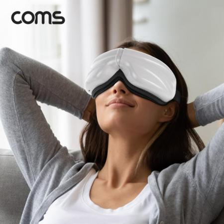 디바이스마트,컴퓨터/모바일/가전 > 가전/생활용품 > 건강/헬스/안마용품 > 안마용품,Coms,알파 힐링칩 눈 마사지기 / 공기압 마사지 / 블루투스 음악청취 / 진동, 온열기능/간편충전 [EY167],알파 힐링칩 눈 마사지기 / 공기압 마사지 / 블루투스 음악청취 / 진동/ 온열기능/간편충전