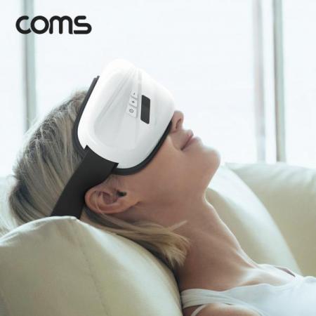 디바이스마트,컴퓨터/모바일/가전 > 가전/생활용품 > 건강/헬스/안마용품 > 안마용품,Coms,알파 힐링칩 눈 마사지기 / 공기압 마사지 / 블루투스 음악청취 / 진동, 온열기능/간편충전 [EY167],알파 힐링칩 눈 마사지기 / 공기압 마사지 / 블루투스 음악청취 / 진동/ 온열기능/간편충전