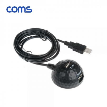 디바이스마트,케이블/전선 > USB 케이블 > 연장케이블(MF) > USB 2.0 A타입 연장케이블,Coms,USB 2.0 도킹 연장 케이블 1.8M / 도킹볼 / 듀얼 포트 / 데이터+전원 [U2329],USB 2.0 도킹 연장 케이블 1.8M / 도킹볼 / 듀얼 포트 / 데이터+전원