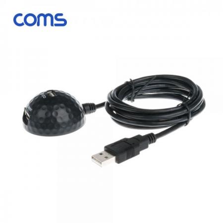 디바이스마트,케이블/전선 > USB 케이블 > 연장케이블(MF) > USB 2.0 A타입 연장케이블,Coms,USB 2.0 도킹 연장 케이블 1.8M / 도킹볼 / 듀얼 포트 / 데이터+전원 [U2329],USB 2.0 도킹 연장 케이블 1.8M / 도킹볼 / 듀얼 포트 / 데이터+전원