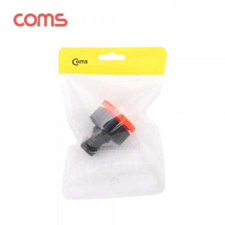 디바이스마트,수공구/전자공구/전동공구 > 작업공구 > 철물/연마공구류 > 분무기,Coms,나사형 호스 연결 어댑터 / 1형 - 3/4형 / 커넥터 / 수도꼭지 연결 / Black [TB159],나사형 호스 연결 어댑터 / 1형 - 3/4형 / 커넥터 / 수도꼭지 연결 / Black