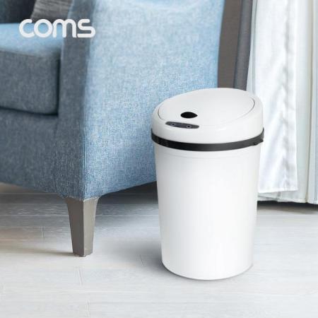 디바이스마트,컴퓨터/모바일/가전 > 가구/사무용품/공구 > 청소용품 > 휴지통,Coms,자동 모션센서 휴지통 / 쓰레기통 / 대형 / 주방 / 거실 / 사무실 / 10L [TC544],자동 모션센서 휴지통 / 쓰레기통 / 대형 / 주방 / 거실 / 사무실 / 10L