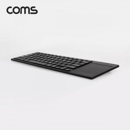 디바이스마트,컴퓨터/모바일/가전 > 키보드/마우스 > 키보드 > 무선/블루투스 키보드,Coms,2.4GHz 슬림형 무선 키보드 터치패드 [RT328],2.4GHz 슬림형 무선 키보드 터치패드