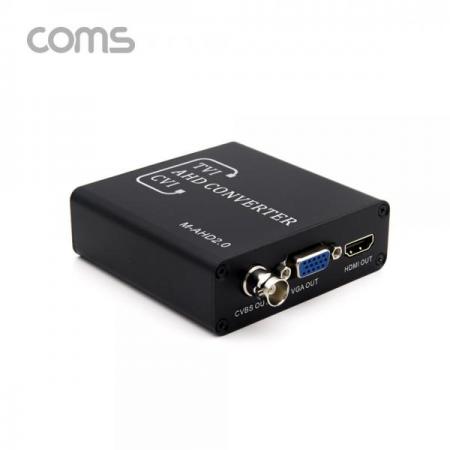 디바이스마트,컴퓨터/모바일/가전 > CCTV/프로젝터/영상장비 > CCTV/네트워크카메라 > 악세사리,Coms,CCTV 신호변환 컨버터 / AHD/TVI/CVI to HDMI/VGA/CVBS(AV) [BB491],CCTV 신호변환 컨버터 / AHD/TVI/CVI to HDMI/VGA/CVBS(AV)