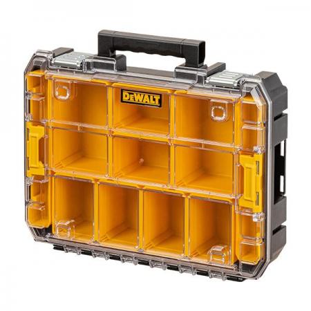 디바이스마트,공구함/작업대/엔클로저 > 공구함/부품함 > 이동공구함 > 디월트/스탠리 이동공구함,디월트,티스텍 워터씰 부품함 DWST82968-1,사이즈 119 x 332 x 440 mm / 무게 2.4kg / 허용중량 20kg / 방진방습 IP54 / 티스텍 워터씰 부품함 7.8L / 원산지 이스라엘