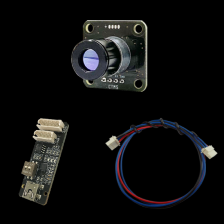 디바이스마트,MCU보드/전자키트 > 센서모듈 > 온도/습도 > 온도센서,디웰전자,CTMS-3-TestKit,PC를 통한 간편한 온도측정 / 피부온도 측정(체온구간) / 측정각도 : 2.886° / 별도의 회로구성 필요없음 / USB사용