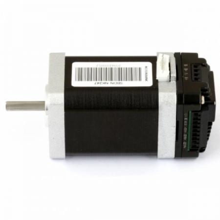 디바이스마트,기계/제어/로봇/모터 > 모터드라이버 > 모션 컨트롤러 > 스텝모터+드라이버,MotorBank,드라이버일체형 2상스텝모터 42각 [SBDN-NK247] 10.8Kgf.cm PID 128분주 -22mm,전압 12~36VDC, 정격전류 1.8A, STP스탭커맨드 펄스주파수 200KHz, 제어신호레벨 +4~+7VDC, 108Kgf.cm, PID제어 128분주, 샤프트길이 22mm