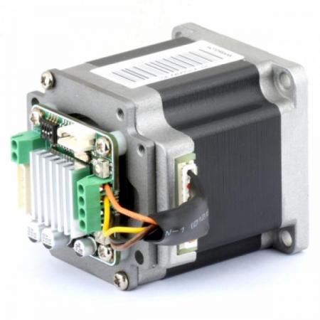 디바이스마트,기계/제어/로봇/모터 > 모터드라이버 > 모션 컨트롤러 > 스텝모터+드라이버,MotorBank,56각 구동컨트롤러 일체형 스텝모터 SBC-KH56KM2-901 2상 4.5A 8.34Kgf.cm,구동 컨트롤러 내장 드라이버일체형 2상 스테핑모터 니덱 일본 KH56KM2-901 1.8도 8.34Kg.cm- Voltage : DC11V~28V- Current : 4.5A- 비젼시스텝, 반도체장비, 의료기기, 측정기등