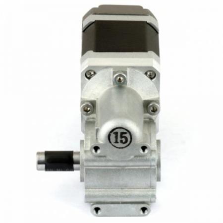 디바이스마트,기계/제어/로봇/모터 > 모터드라이버 > 모션 컨트롤러 > 스텝모터+드라이버,MotorBank,드라이버 일체형 Nema 17 웜감속기어 스테핑모터 SBD-WGM43-NK246 [감속비 1/30],DC12-24V 2상 7.1Kg.cm 드라이버 일체형 네마17 고성능 웜기어 볼베어링 스테핑모터 로봇, 의료기, FA장비, 반도체