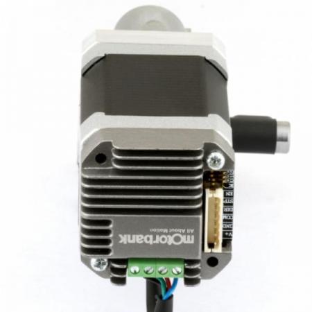 디바이스마트,기계/제어/로봇/모터 > 모터드라이버 > 모션 컨트롤러 > 스텝모터+드라이버,MotorBank,드라이버 일체형 Nema 17 웜감속기어 스테핑모터 SBD-WGM43-NK246 [감속비 1/30],DC12-24V 2상 7.1Kg.cm 드라이버 일체형 네마17 고성능 웜기어 볼베어링 스테핑모터 로봇, 의료기, FA장비, 반도체