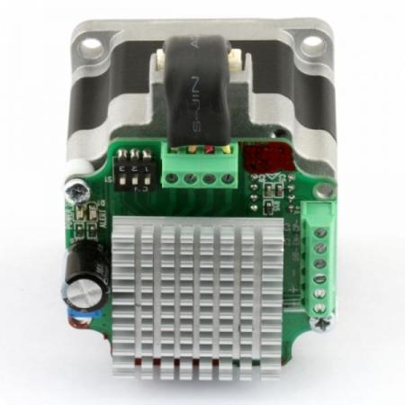 디바이스마트,기계/제어/로봇/모터 > 모터드라이버 > 모션 컨트롤러 > 스텝모터+드라이버,MotorBank,시나노겐시 56각 드라이버 일체형 8.7Kg.cm 스테핑모터 SBD-21-STP59D1006 고성능,드라이버 일체형 2상 스테핑모터 64분주 마이크로스텝 드라이버 - 시나노겐시 STP-59D1006 1.8도 8.7Kg.cm Current : 2A- 고성능 Microstep : 1, 2, 8, 10, 16, 20, 64(12800)- 로봇, 비젼시스텝, 반도체장비, 의료기기, 측정기등