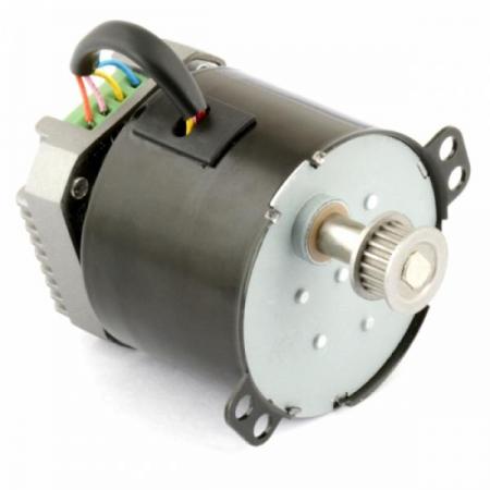 디바이스마트,기계/제어/로봇/모터 > 모터드라이버 > 모션 컨트롤러 > 스텝모터+드라이버,MotorBank,구동 컨트롤러 내장 드라이버 일체형 Φ50mm 기어드 스테핑모터 SCD-SM5037 7.5도 [1:25 (shat 22.5mm)],구동 컨트롤러 내장 64분주 12800 스텝 마이크로스텝 드라이버 CCTV IoT 아두이노