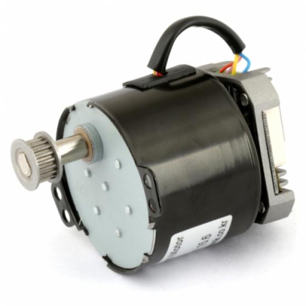 구동 컨트롤러 내장 드라이버 일체형 Φ50mm 기어드 스테핑모터 SCD-SM5037 7.5도 [1:25 (shaft 16.5mm)]