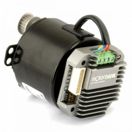 디바이스마트,기계/제어/로봇/모터 > 모터드라이버 > 모션 컨트롤러 > 스텝모터+드라이버,MotorBank,구동 컨트롤러 내장 드라이버 일체형 Φ50mm 기어드 스테핑모터 SCD-SM5037 7.5도 [1:50],구동 컨트롤러 내장 64분주 12800 스텝 마이크로스텝 드라이버 CCTV IoT 아두이노