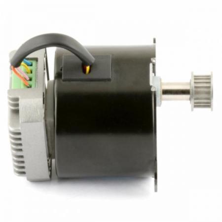 디바이스마트,기계/제어/로봇/모터 > 모터드라이버 > 모션 컨트롤러 > 스텝모터+드라이버,MotorBank,구동 컨트롤러 내장 드라이버 일체형 Φ50mm 기어드 스테핑모터 SCD-SM5037 7.5도 [1:50],구동 컨트롤러 내장 64분주 12800 스텝 마이크로스텝 드라이버 CCTV IoT 아두이노