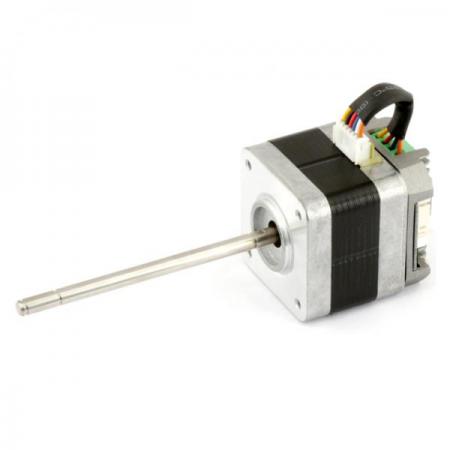 디바이스마트,기계/제어/로봇/모터 > 모터드라이버 > 모션 컨트롤러 > 스텝모터+드라이버,MotorBank,미네베아 일본 42각 드라이버 일체형 80mm 장축 스테핑모터 SBD-17PM-K022-01VS,미네베아 일본 드라이버 일체형 스텝모터/ 1.8도 / Minebea Japan 2 Phase 1.8 Deg. 80mm Long Shaft Stepper Motor0.7A Holding Torque : 2.7Kgf.cmWeight : 240g의료기, 교반기, 반도체