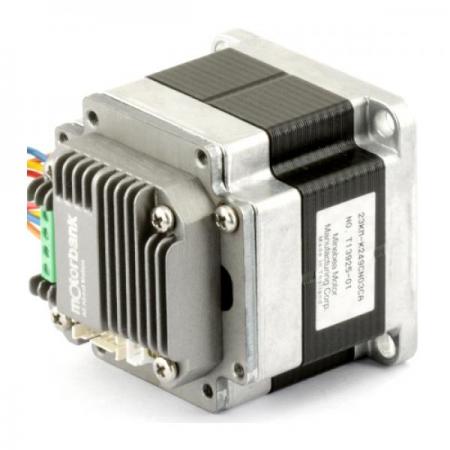 디바이스마트,기계/제어/로봇/모터 > 모터드라이버 > 모션 컨트롤러 > 스텝모터+드라이버,MotorBank,Minebea 일본 56각 드라이버 일체형 5.4Kg 스테핑모터 SBD-23KM-K249CN030CA 32분주 4.5A 마이크로스텝,드라이버 일체형 2상 스테핑모터 32분주 6400 마이크로스텝 드라이버 - MINEBEA 일본 23KM-K249CN030CA 1.8도 5.4Kg.cm- Voltage : DC11V~28V- Current : 4.5A- Microstep : 1, 2, 4, 8, 16, 32,64,128(25600)- 로봇, 비젼시스텝, 반도체장비, 의료기기, 측정기등