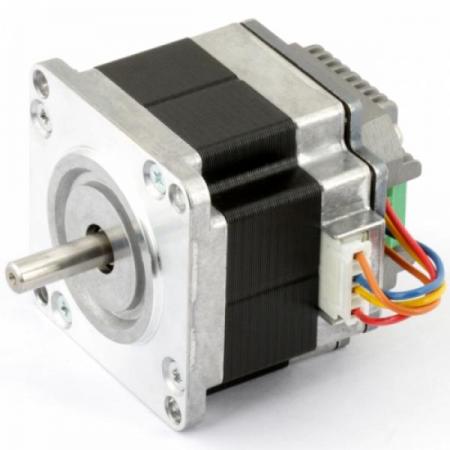 디바이스마트,기계/제어/로봇/모터 > 모터드라이버 > 모션 컨트롤러 > 스텝모터+드라이버,MotorBank,Minebea 일본 56각 구동컨트롤러 내장 드라이버 일체형 5.4Kg 스테핑모터 SCD-23KM-K249CN030CA 128분주 4.5A 마이크로스텝,구동 컨트롤러 내장 드라이버 일체형 2상 스테핑모터 128분주 마이크로스텝 드라이버 - MINEBEA 일본 23KM-K249CN030CA 1.8도 5.4Kg.cm- Voltage : DC11V~28V- Current : 4.5A- Microstep : 1, 2, 4, 8, 16, 32,64,128(25600)- 로봇, 비젼시스텝, 반도체장비, 의료기기, 측정기등