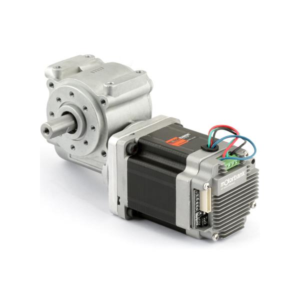 드라이버 일체형 1.8도 22Kg.cm 웜기어 스테핑 스텝모터 SBD-WGM63-NK276 128분주 4.5A [1/15(약20RPM)]