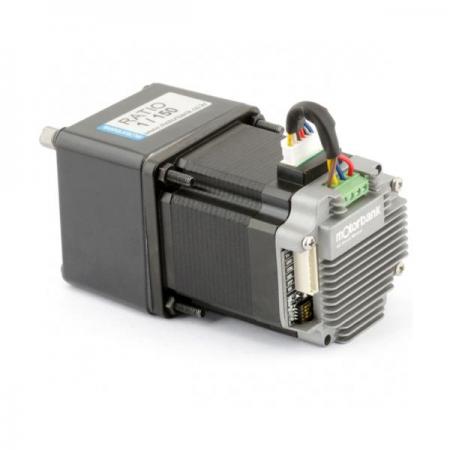 디바이스마트,기계/제어/로봇/모터 > 모터드라이버 > 모션 컨트롤러 > 스텝모터+드라이버,MotorBank,드라이버 일체형 56각 2상 1.8도 9Kg.cm 기어드 스테핑모터 SBD-NK266G 128분주 4.5A [감속비 1/18],드라이버일체형 2상 기어드 스테핑모터 128분주 마이크로스텝 드라이버 - Voltage : DC11V~28V- Current : 4.5A- 고성능 Microstep : 1, 2, 4, 8, 16, 32, 64, 128(25600)- 비젼시스텝, 반도체장비, 의료기기, 측정기등