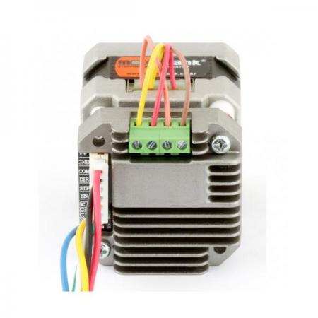 디바이스마트,기계/제어/로봇/모터 > 모터드라이버 > 모션 컨트롤러 > 스텝모터+드라이버,MotorBank,드라이버 일체형 2상 1.8도 2.8Kg.cm 시나노겐시 스테핑모터 SBD-STP-42D1066-02 32분주,일체형 2상 바이폴라 스테핑모터 32분주 마이크로스텝 드라이버 - Voltage : DC11V~28V- Current : 2A- Microstep : 1, 2, 4, 8, 16, 32(6400)- 비젼시스텝, 반도체장비, 의료기기, 측정기등