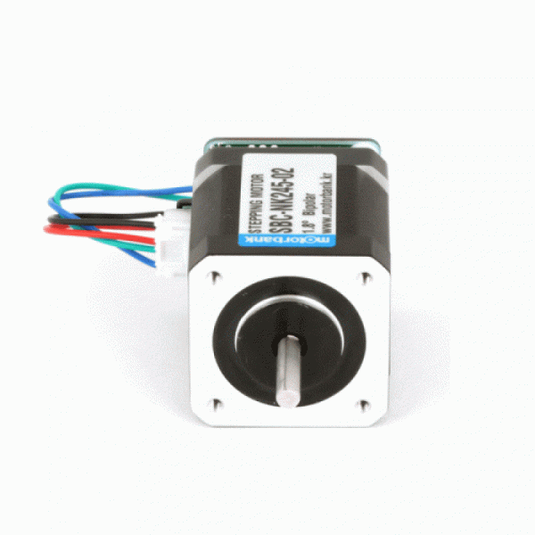 디바이스마트,기계/제어/로봇/모터 > 모터드라이버 > 모션 컨트롤러 > 스텝모터+드라이버,MotorBank,일체형 스테핑모터 SBC-NK245-02 1.8도/스텝 5.5Kg.cm 42각 16분주 3200 마이크로스텝지원 [일체형 모터만],네마17(42각) 18도/스텝 구동드라이버 일체형 2상 바이폴라 스테핑모터/16분주 3200 마이크로스텝 지원/펄스제너레이터 내장/속도 및 정역회전 조절 가능/국내 최초