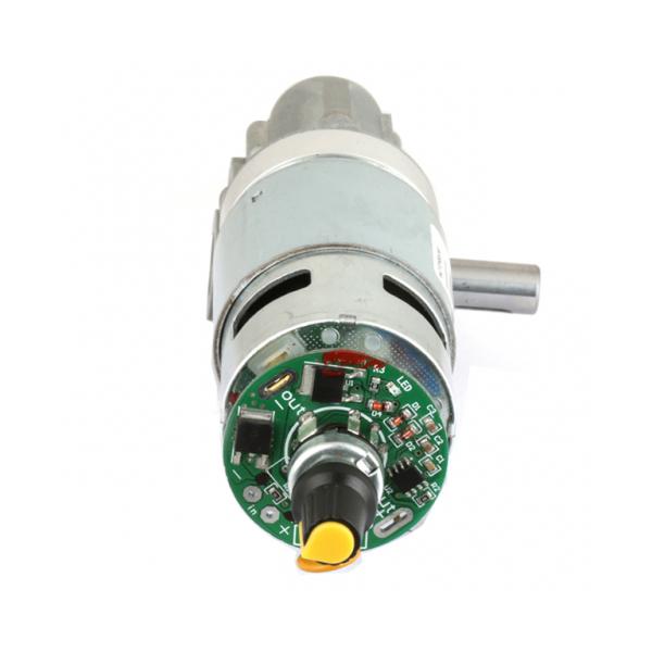 속도조절기 일체형 웜기어드모터 DMC-WGM43-4267 DC12V 약 51mN-m [25대1]