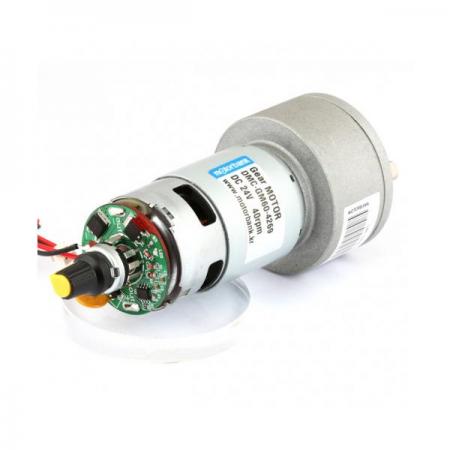 디바이스마트,기계/제어/로봇/모터 > 모터드라이버 > 모션 컨트롤러 > 기어모터+드라이버,MotorBank,속도조절기 일체형 감속기어모터 DMC-GM60-4269 고출력 볼베어링 20.8Kg.cm 24V 40rpm 1.4A,속도조절기 일체형 DC감속기어모터 편축 24V 20.8Kg.cm 40rpm 1~5W