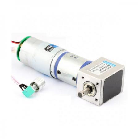 디바이스마트,기계/제어/로봇/모터 > 모터드라이버 > 모션 컨트롤러 > 기어모터+드라이버,MotorBank,속도조절기 일체형 베벨기어드모터 DMC-BG42-4266 DC12V Ø42mm Right Angle 유성기어모터 [감속비 1/4],속도조절기일체형 기어드모터DC12V 12.8W1/60, 1/100의료기, 소형컨베이어, FA장비, 반도체디바이스