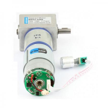 디바이스마트,기계/제어/로봇/모터 > 모터드라이버 > 모션 컨트롤러 > 기어모터+드라이버,MotorBank,속도조절기 일체형 베벨기어드모터 DMC-BG42-4266 DC12V Ø42mm Right Angle 유성기어모터 [감속비 1/212],속도조절기일체형 기어드모터DC12V 12.8W1/60, 1/100의료기, 소형컨베이어, FA장비, 반도체디바이스