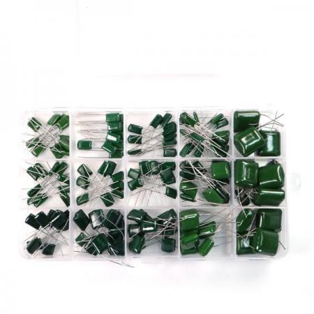 디바이스마트,RLC/수동소자 > 엔지니어 샘플키트 > 캐패시터 키트,SZH,필름 커패시터 샘플 키트 [CA-KIT-04],필름 커패시터 샘플 키트 / 0.33nF ~ 470nF / 15종 각 10개씩 총 150개 / 전압 : 100V