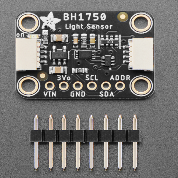 디바이스마트,MCU보드/전자키트 > 센서모듈 > 빛/조도/컬러/UV > 빛/조도/CdS센서,Adafruit,Adafruit BH1750 Light Sensor - STEMMA QT / Qwiic [ada-4681],조도 센서 / 16 비트 광 측정 / 0에서 65K + 럭스까지 측정 / Feather M4  또는  Raspberry Pi , 아두이노 호환