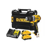 컴팩트 드릴 드라이버 DCD701L2 배터리2개 (12V/3.0Ah)