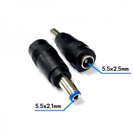디바이스마트,커넥터/PCB > 플러그/잭 > DC잭/플러그 > DC플러그,SZH,DC잭 변환 젠더 M 5.5 x 2.1 - F 5.5 x 2.5 [SZH-DCJ002],DC 전원 변환 젠더 / FEMALE 외경 5.5파이,내경 2.5파이 / MALE 외경 5.5파이,내경 2.1파이