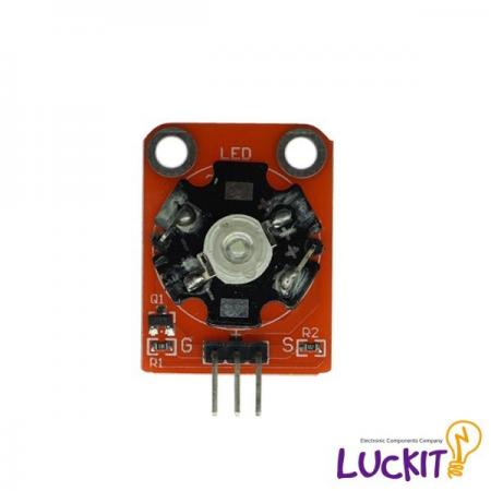 디바이스마트,MCU보드/전자키트 > 디스플레이 > LED,럭킷,3W 파워 LED 모듈 (GREEN),전류: 650mA / 전압: 3.2V~3.6V / 작동전압 : DC 3V / 전력 : 3W