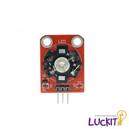 디바이스마트,MCU보드/전자키트 > 디스플레이 > LED,럭킷,3W 파워 LED 모듈 (VIOLET),전류: 650mA / 전압: 3.2V~3.6V / 작동전압 : DC 3V / 전력 : 3W