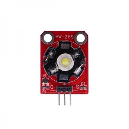 디바이스마트,MCU보드/전자키트 > 디스플레이 > LED,럭킷,3W 파워 LED 모듈 (WHITE),전류: 650mA / 전압: 3.2V~3.6V / 작동전압 : DC 3V / 전력 : 3W