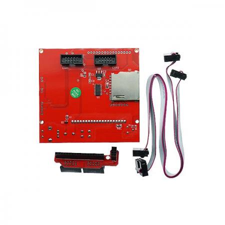 디바이스마트,MCU보드/전자키트 > 디스플레이 > LCD/OLED,럭킷,RAMPS 1.4 LCD 12864 모듈,3D 프린터에 사용되는 RAMPS LCD 제어판으로, 이 패널을 사용하여 프린터는 SD메모리 하나로 단독 인쇄 가능