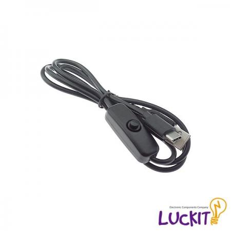 디바이스마트,오픈소스/코딩교육 > 라즈베리파이 > 아답터/방열판/OS/기타,럭킷,라즈베리파이4 C TYPE 3A ONOFF 케이블 1M,라즈베리파이4에 사용되는 USB C타입 케이블로 On/Off 기능이 있어, 전원 관리가 편리합니다