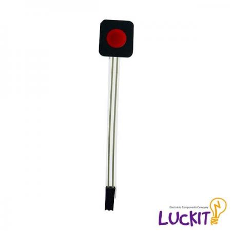 디바이스마트,스위치/부저/전기부품 > 지원부품 > 키패드,럭킷,멤브레인 스위치 1버튼 빨강,멤브레인 1버튼 키패드입니다 / 색상 : 빨강