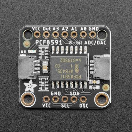 디바이스마트,MCU보드/전자키트 > 센서모듈 > 전압/전류센서,Adafruit,Adafruit PCF8591 Quad 8-bit ADC + 8-bit DAC - STEMMA QT / Qwiic [ada-4648],PCF8591 Quad 8-bit ADC + 8-bit DAC 콤보 /  전압을 측정하고 조정