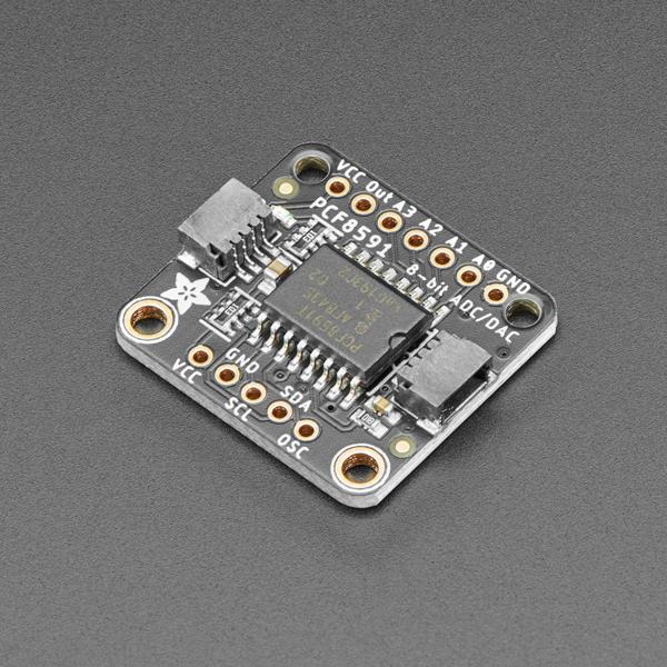 Adafruit PCF8591 Quad 8-bit ADC + 8-bit DAC - STEMMA QT / Qwiic [ada-4648]