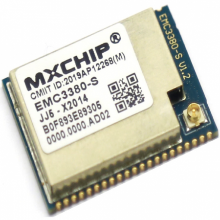 디바이스마트,MCU보드/전자키트 > 통신/네트워크 > 와이파이,에드웍스,EMC3380, WIFI Dual band, 802.11abgn+BLE5.0, IoT Combo 모듈,WiFi Dual band, Bluetooth BLE 5.0 combo  module, EMC3380는 WPA3, WIFI 2.4GHz, 5GHz, Bluetooth BLE5.0을 지원한다.
