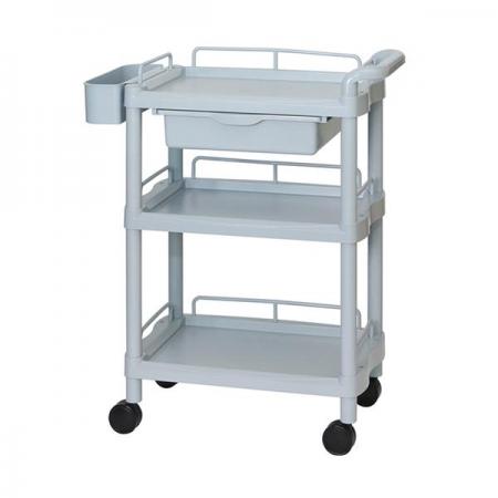 디바이스마트,공구함/작업대/엔클로저 > 공구함/부품함 > 전자부품대차 > 핸드카트,(주)대경전자,이동식 핸드카트 601R(회색),서랍이 설치된 이동형 카트로 산업현장,학교,공장,사무실 등 다양한 곳에서 사용이 가능합니다. / 사이즈 : 650(L)*410(D)*945(H)mm / 무게 : 8.68Kg