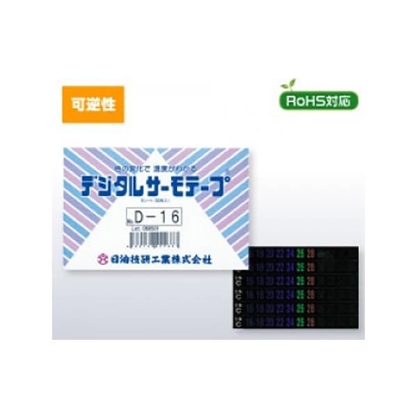 온도테이프(가역성) D타입/디지털온도테이프 30매입