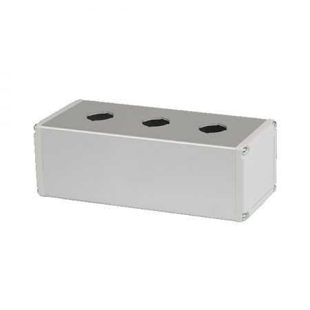 디바이스마트,스위치/부저/전기부품 > 산업용 스위치/제어 기기 > 제어/안전 스위치 > 악세사리,(주)오토닉스,제어용 스위치 박스 SA-SB3,Ø22/25, Ø30제어용 스위치 박스 / 외형: 사각형 / 홀수: 3홀 / 박스길이: 186mm ★재고 없을 시 10일 이상소요